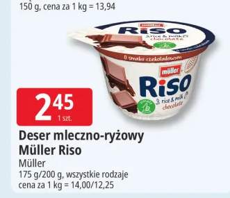 Deser mleczno-ryżowy Müller Riso