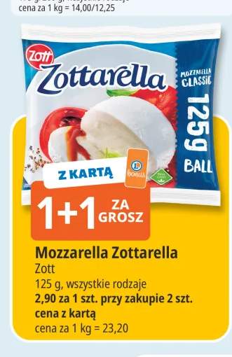 Ser Mozzarella Zottarella Zott