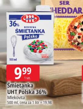 Śmietanka UHT Polska 36% Mlekovita