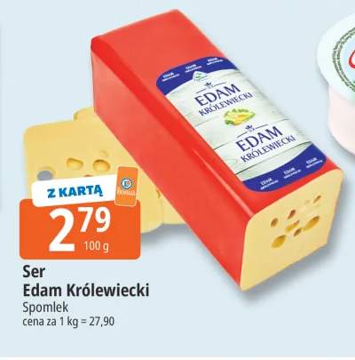 Ser Edam Królewiecki Spomlek