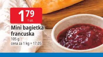 Mini bagietka francuska