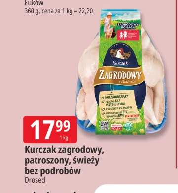 Kurczak zagrodowy patroszony świeży bez podrobów Zagrodowy