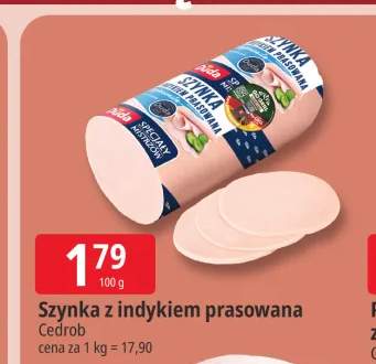 Szynka z indykiem prasowana Duda