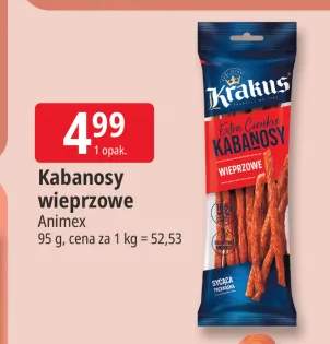 Kabanosy wieprzowe Krakus