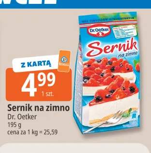 Sernik na zimno Dr. Oetker