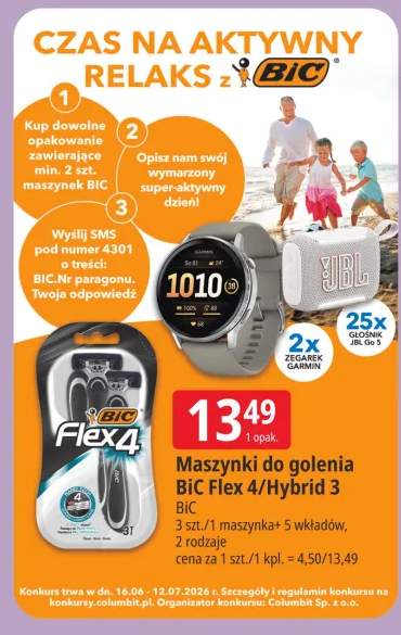 Maszynki do golenia BiC Flex 4 +1 wariant