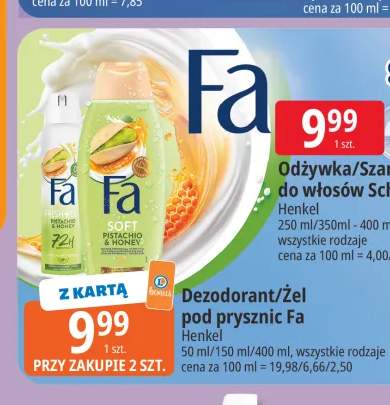 Dezodorant Fa +1 wariant