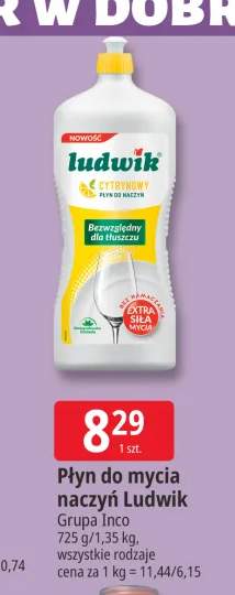 Płyn do mycia naczyń Ludwik 725 g