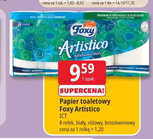 Papier toaletowy Foxy Artistico