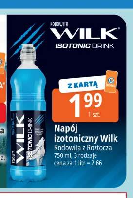 Napój izotoniczny Wilk Rodowita z Roztocza
