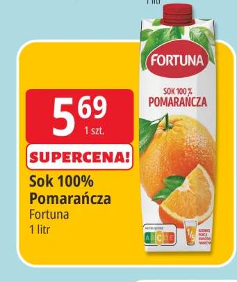 Sok 100% Pomarańcza Fortuna
