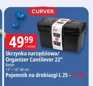 Skrzynka narzędziowa Keter 13" + 16" 40 cm +2 warianty