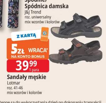 Sandały męskie Lotmar