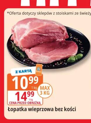 Łopatka wieprzowa bez kości