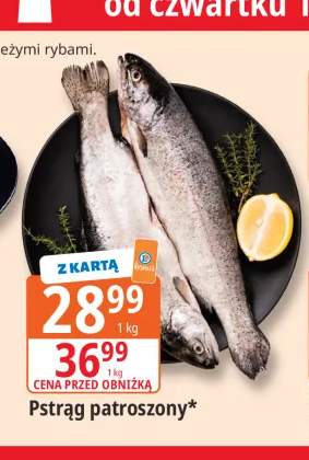 Pstrąg patroszony