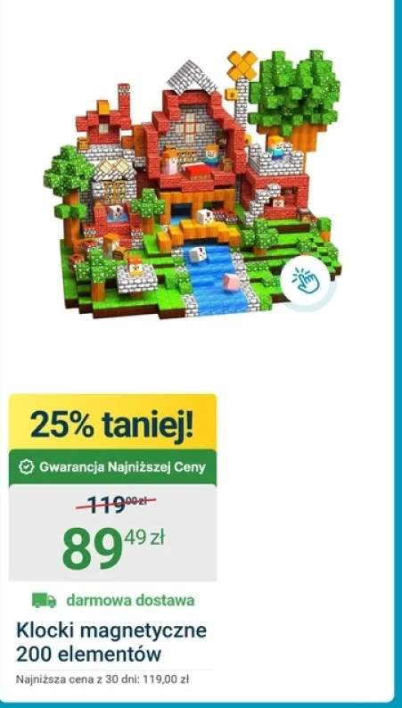 klocki magnetyczne