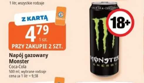 Napój gazowany Monster