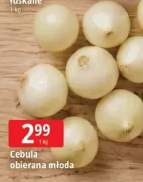 Cebula obierana młoda