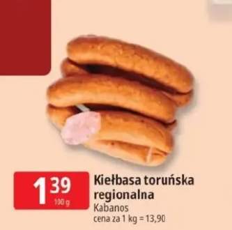 Kiełbasa toruńska regionalna Kabanos