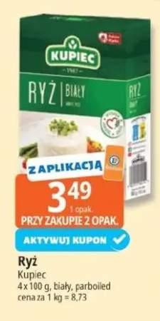 Ryż biały Kupiec +1 wariant