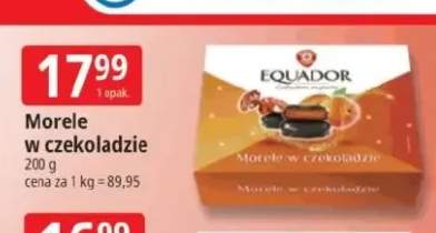 Morele w czekoladzie Equador