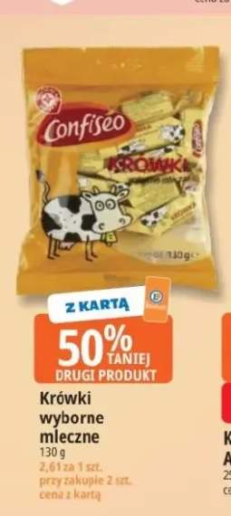 Krówki wyborne mleczne Confiseo