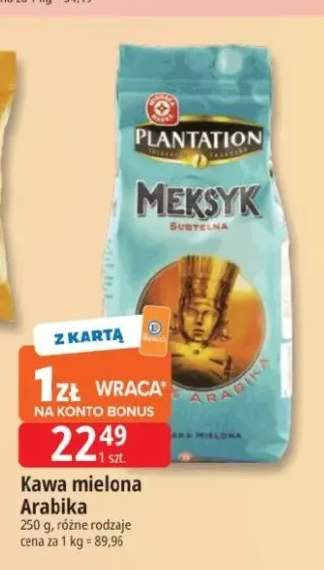 Kawa mielona Arabika Meksyk Plantation