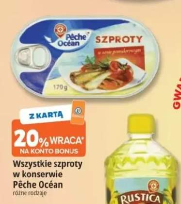 Szproty w konserwie Pêche Océan +1 wariant