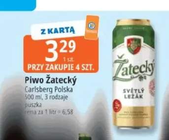 Piwo Žatecký Světlý Ležák
