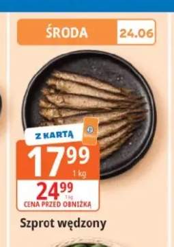 Szprot wędzony
