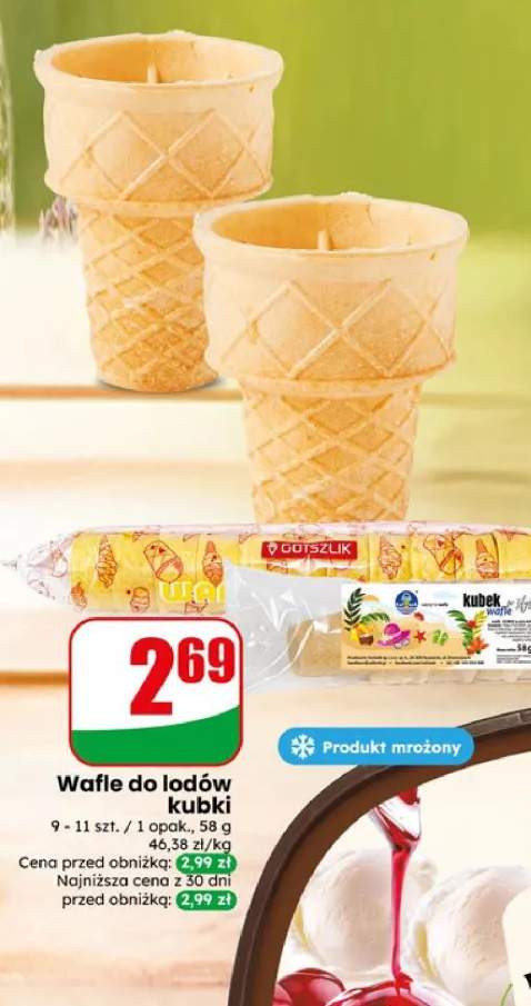 wafelki do lodów