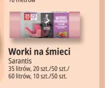 Worki na śmieci Anna Zaradna 35 l 50-pak +3 warianty