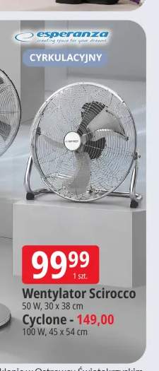 Wentylator Scirocco Sencor +1 wariant