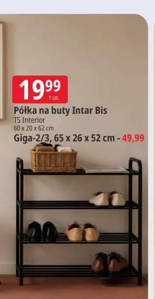 Półka na buty Intar Bis TS Interior +1 wariant