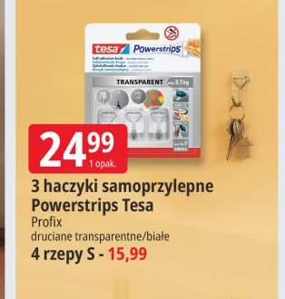 4 rzepy S Tesa +1 wariant