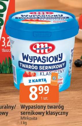 Wypasiony twaróg sernikowy klasyczny Mlekovita