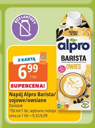 Napój owsiany Alpro Barista +1 wariant