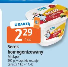 Serek homogenizowany Mlekpol