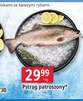 Pstrąg patroszony