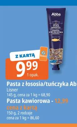 Pasta z łososia Abba +2 warianty