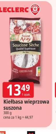 Kiełbasa wieprzowa suszona Saint Azay