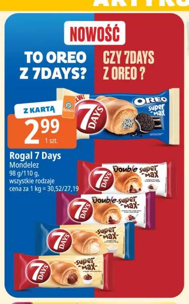 Rogal 7 Days Oreo Super Max +2 warianty