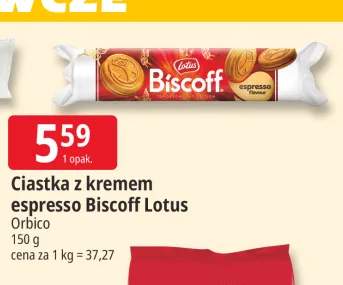 Ciastka z kremem espresso Biscoff Lotus