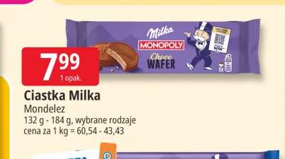 Ciastka Milka Choco Wafer