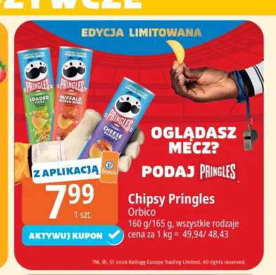 Chipsy Pringles Loaded Fries +2 warianty
