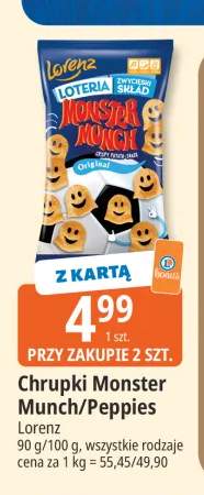 Chrupki Monster Munch Original +1 wariant
