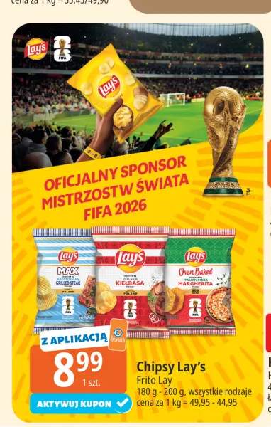 Chipsy Lay's Max Grilled Steak +2 warianty