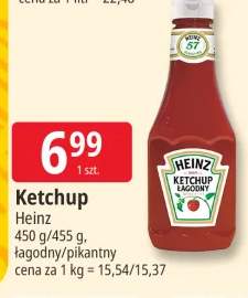 Ketchup Heinz Łagodny +1 wariant