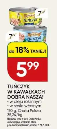 tuńczyk kawałki