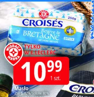 Masło Croisés Beurre de Bretagne